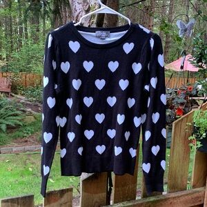 Belle Heart Sweater NWOT